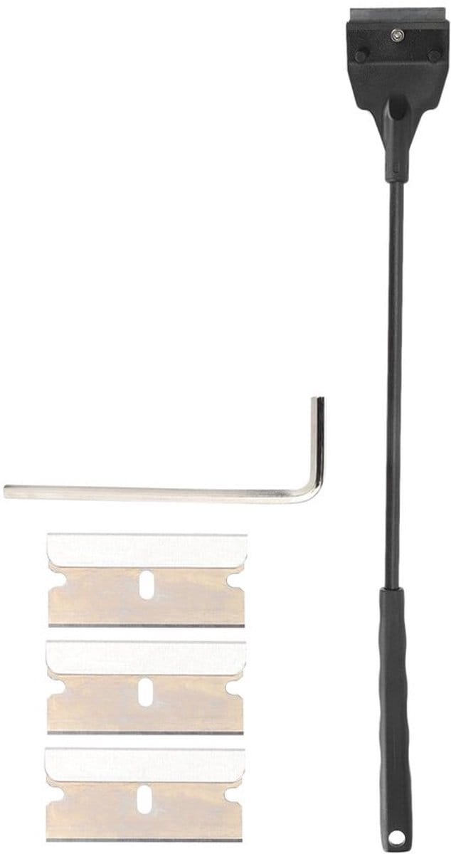 Dailygoods- Algenschraper met vervangbare messen - Aquarium Reiniger
