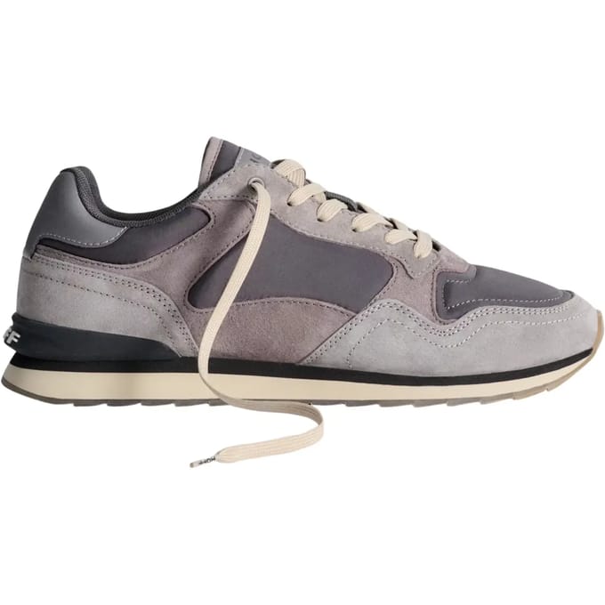 The Hoff Brand Berlin Sneakers - Suède - Heren - Grijs - Maat 41
