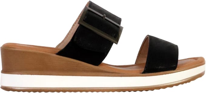 Slippers met plateauzool, om gewoon aan te trekken