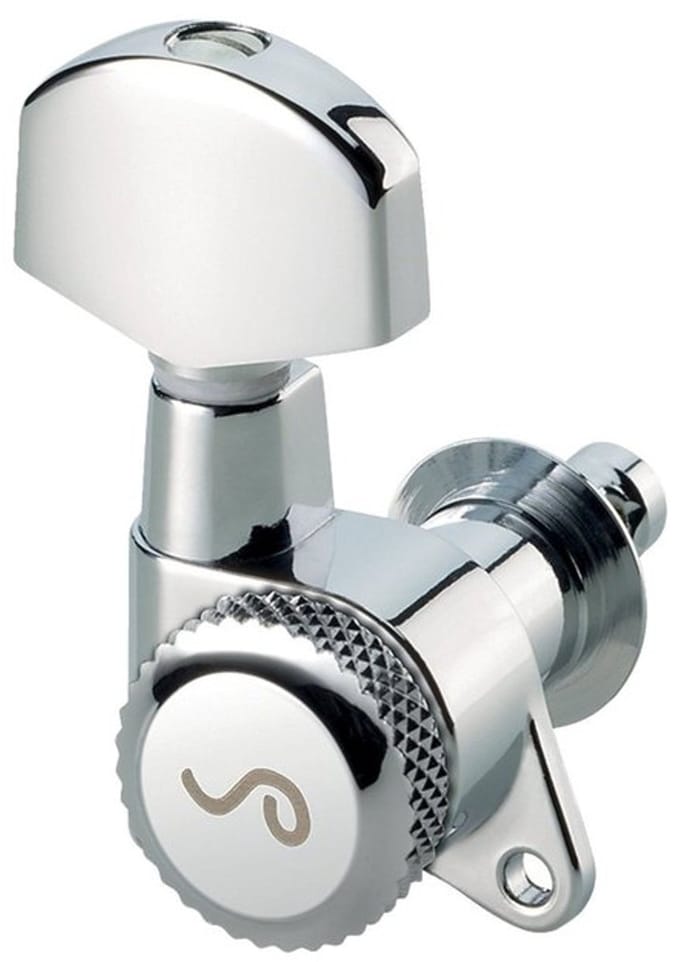 Schaller M6 135 Locking 3L3R Chrome - Stemmechaniek voor gitaar
