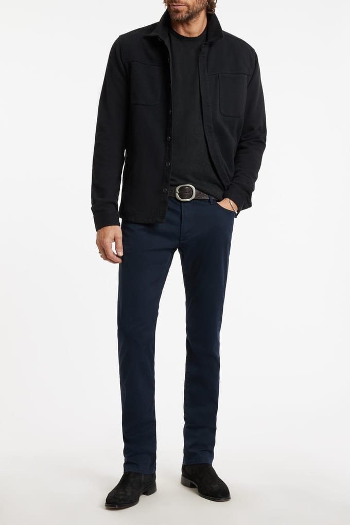 John Varvatos J701 Regular Fit Navy Taglia: 30 | Pantaloni Outlet | Uomo | Blu