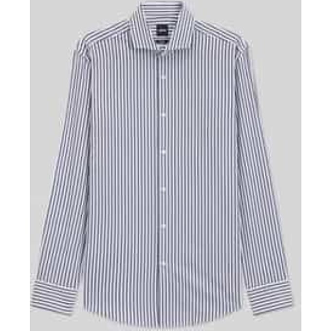 slim fit zakelijk overhemd van katoenmix model 'HANK-SP'