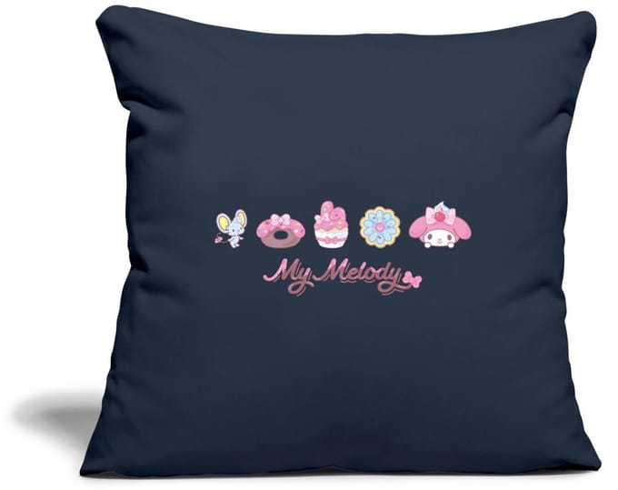 My Melody Met Flat En Gebakjes Sierkussenhoes, 45 x 45 cm