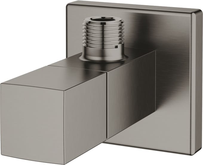 Grohe Eurocube hoekstopkraan 1/2 brushed hard graphite