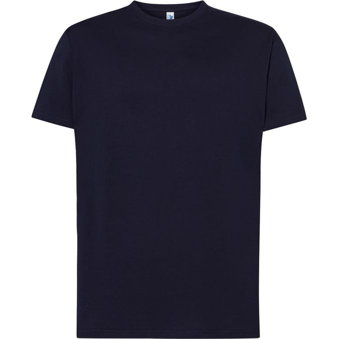 JHK Heren Premium Normaal T-Shirt (Marine)