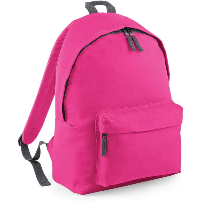 Junior Fashion Backpack/Rugzak BagBase - 12 Liter Fuchsia