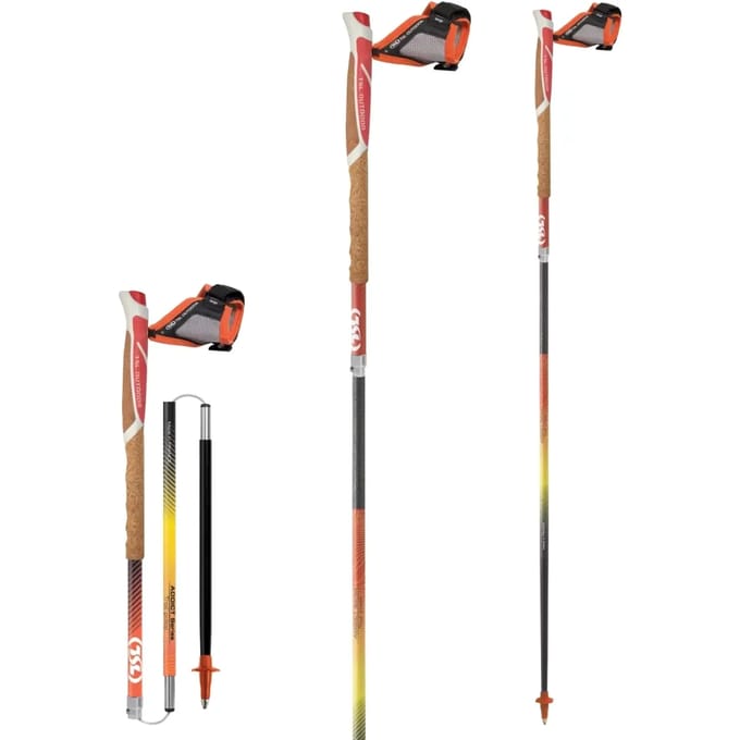 Spoorpalen TSL Trail Carbon 4 Cork Cross