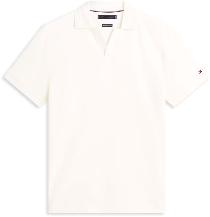 Tommy Hilfiger poloshirt korte mouw creme
