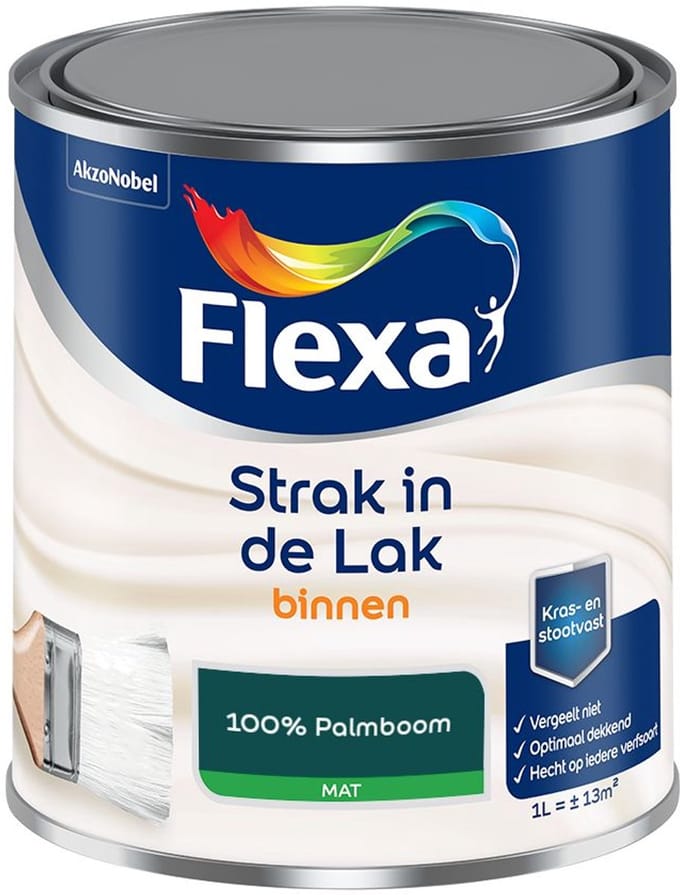 Flexa - Strak In De Lak Binnenlak Mat - 100% Palmboom - Mengverf - 1 L