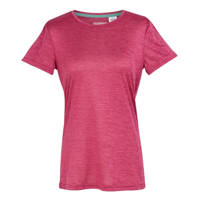 Het Fingal Edition sportieve, sneldrogende T-shirt voor dames
