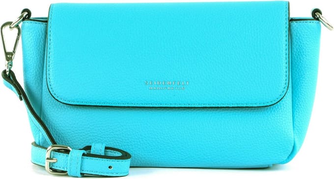 SEIDENFELT MANUFAKTUR Avondtas Schoudertas SFM232 Crossbag Fresh Turquoise