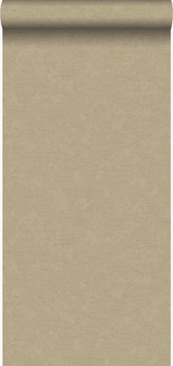 Origin Wallcoverings behang effen glanzend brons - 53 cm x 10.05 m - 345943