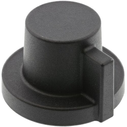 AEG knop, mat zwart 140101604019