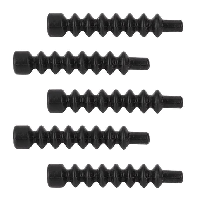 5 STUKS Mountainfiets Fiets V-Remkabel Rubber Laarzen Beschermende Slang Huls Afdekking Vervanging black