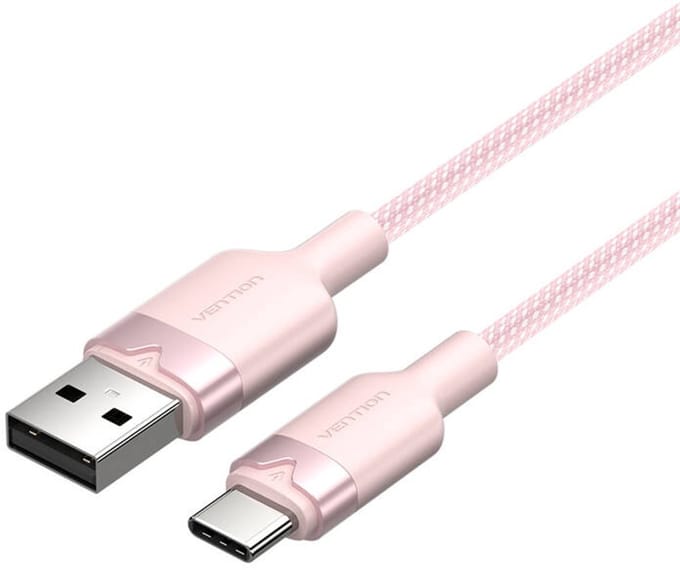 Vention Usb 2.0 A Naar Usb-C 3A Kabel Voor Snel Opladen Van Telefoons 1M