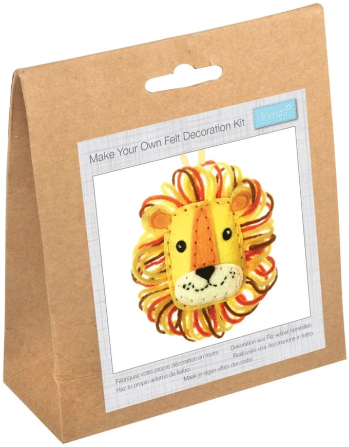 trimits Felt Decoration Kit: Lion
