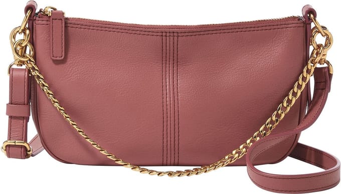 FOSSIL schoudertas Jolie Hand Bag Dusty Mauve oud roze