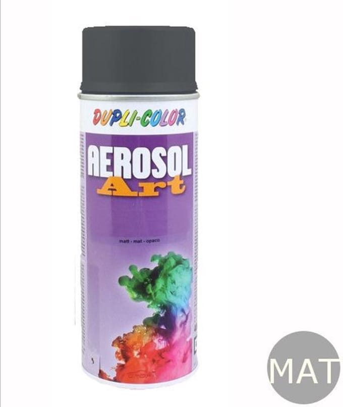 Dupli-Color Aerosol-Art 400ml spuitbus  MAT RAL 7016