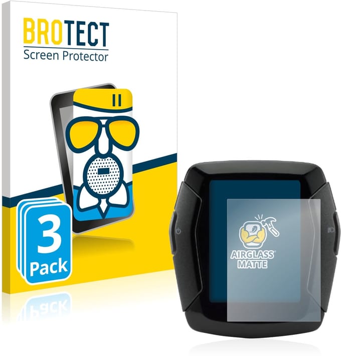 BROTECT - Screenprotector voor Yamaha Display C - Folie Beschermfolie Beschermglas matte 3 Stuks