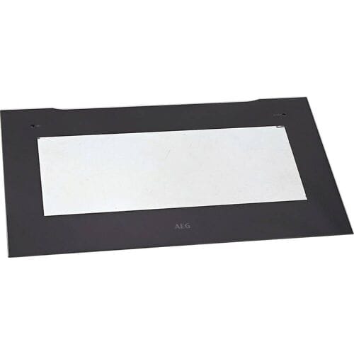 AEG voorste glas, zwart, AEG, 595.5x333mm 8585551237185