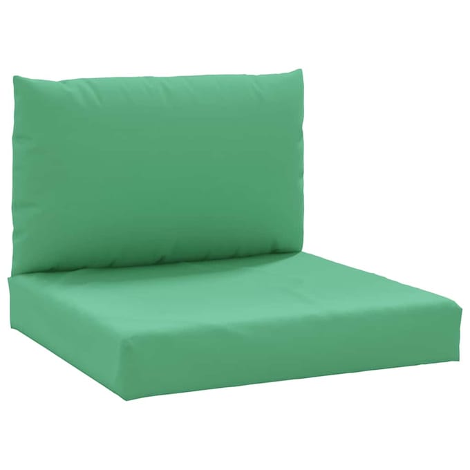 vidaXL - Palletkussens - 2 - st - stof - groen