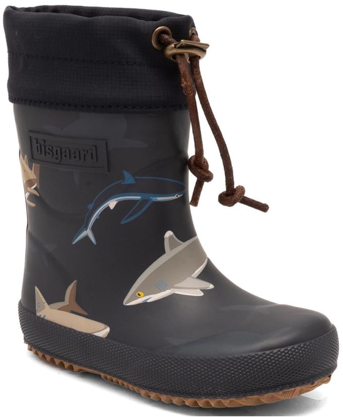 Deep blue Shark thermo regen-/winterlaars van Bisgaard 34