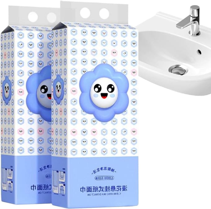 Zijdepapier - Toiletpapier Servetten - Hygiënisch Gebruik - Quick Pull Extractie - 320 vellen - Wit