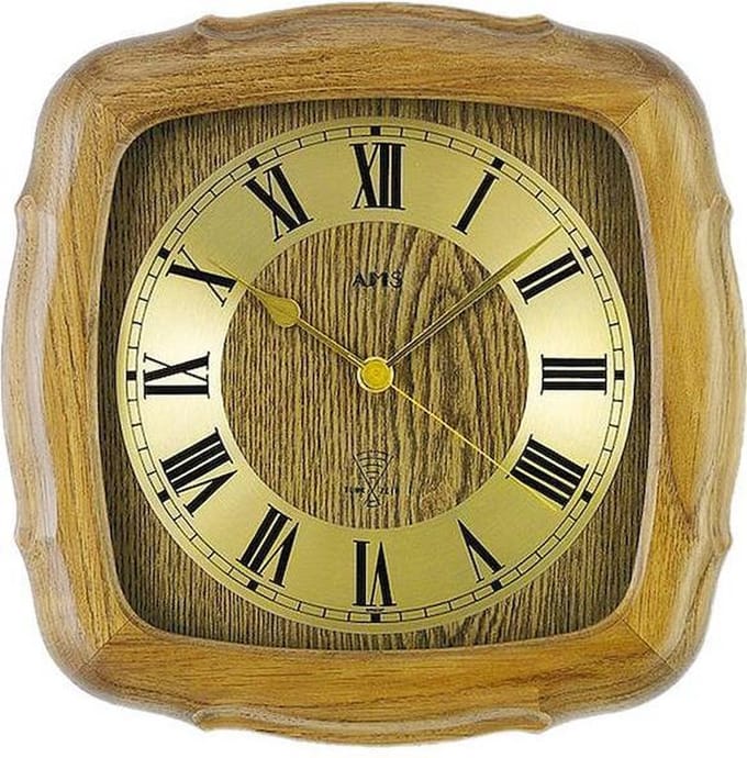 Wandklok radiogestuurd AMS - 5932-4