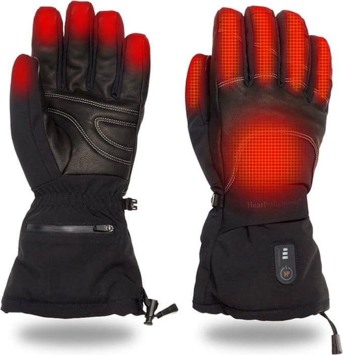 HeatPerformance® PRO - elektrisch verwarmde handschoenen - accu - ski | maat L