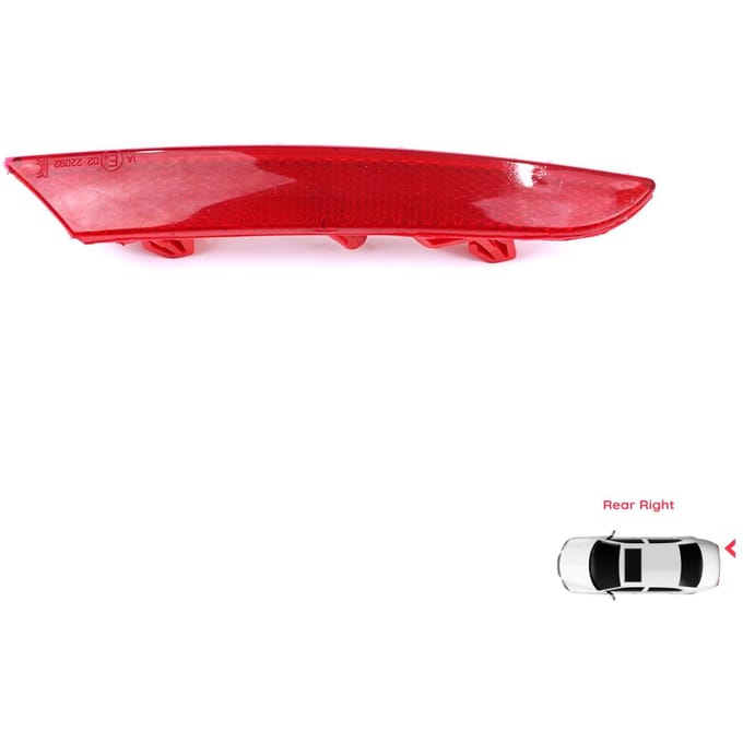 Réflecteur de pare-chocs arrière droit ESP1171-2 pour Renault Clio MK5 BF B7 (2019-2020) 265602442R