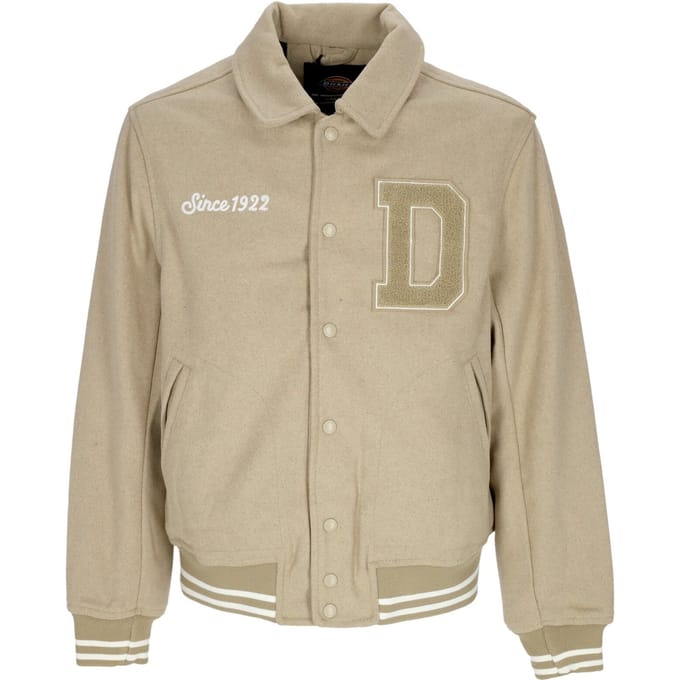 Vale College Jacket Varsity-bomberjack voor heren, kaki