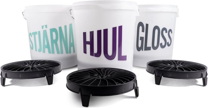 STJÄRNAGLOSS - Tripple Bucket Kit - STJÄRNA - GLOSS - HJUL