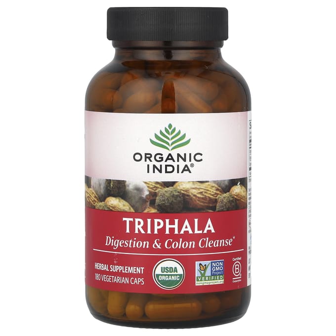 Triphala, Gélules Végétales 180 Comprimés