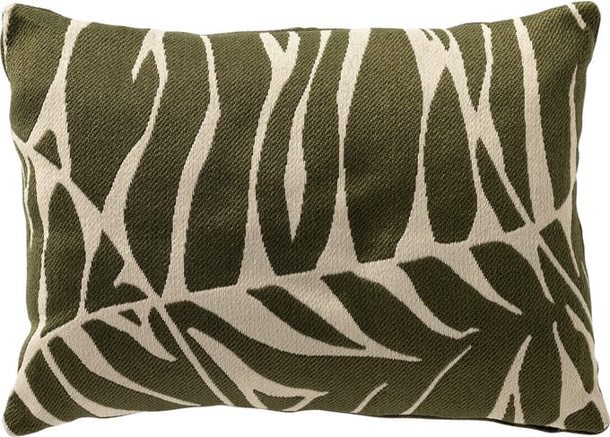 Dutch Decor EDEN - buitenkussen 40x60 cm - waterafstotend en uv-bestendig - Mayfly - groen