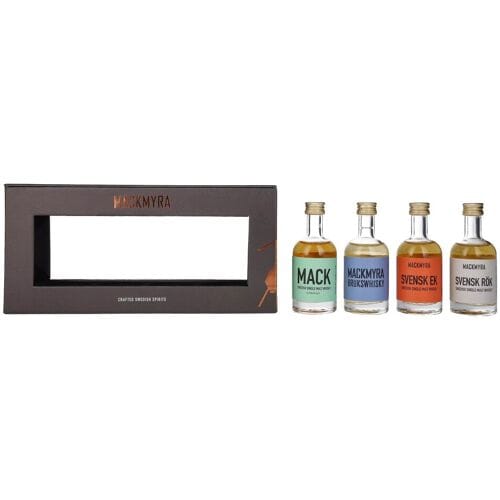 Mackmyra Whisky Mackmyra CLASSICS Collection 43,4% Vol. 4x0,05l in geschenkverpakking
