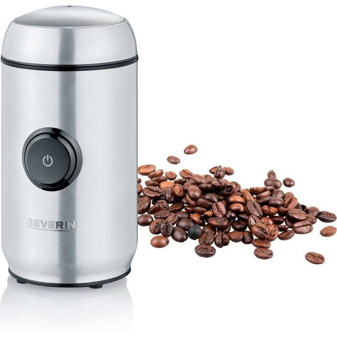 SEVERIN KM 3879 - spice/coffee grinder - brushed stainless steel/black