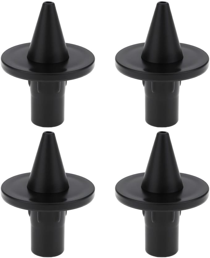 Dailygoody - Universele Pole End Spike Voetstoppers - 4 Stuks - Voor