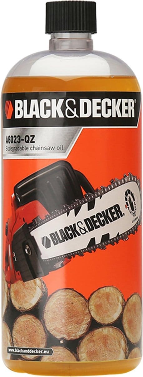 BLACK+DECKER Kettingzaagolie - 1 liter - A6023-QZ