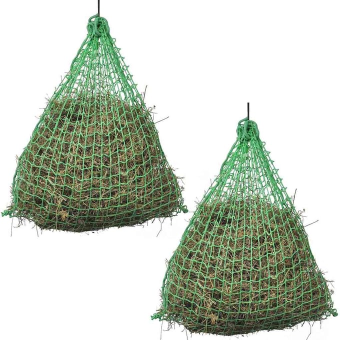 vidaXL - Hooinetten - 4 - st - rond - 1x1 - m - PP