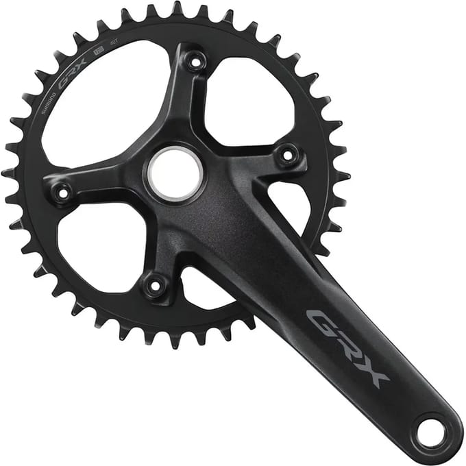 Shimano Grx 610 Crankstel Zilver 170 mm / 38t