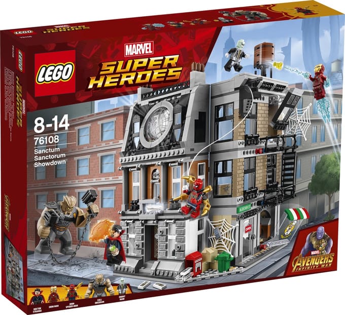 LEGO Marvel Super Heroes Avengers Sanctum Sanctorum duel 76108