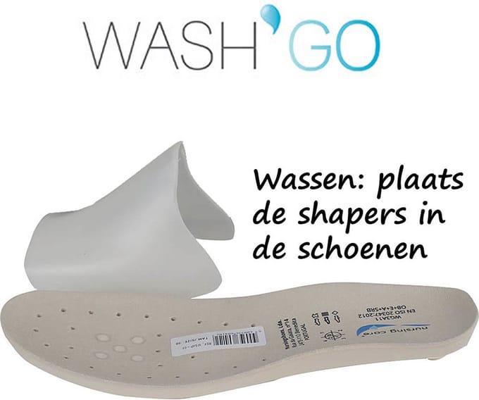 Nursing Care Clog Open Elastiek - Jeans Medische Klompen