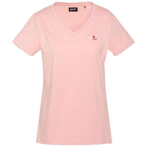 T-shirt Schott TSBRODEDW