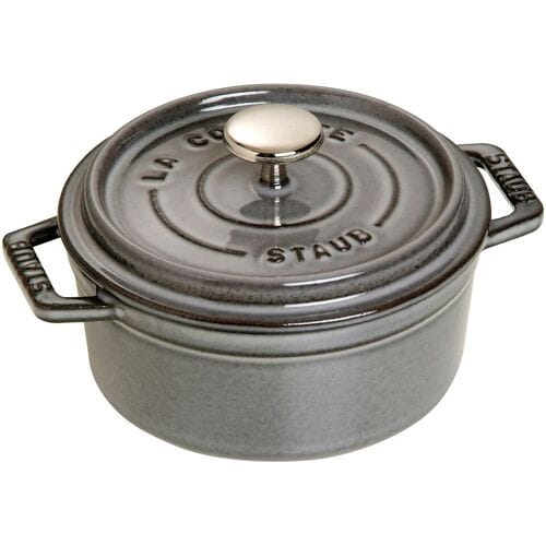 STAUB LA COCOTTE - Kookpot - Ø 120mm - Gietijzer - Grafietgrijs