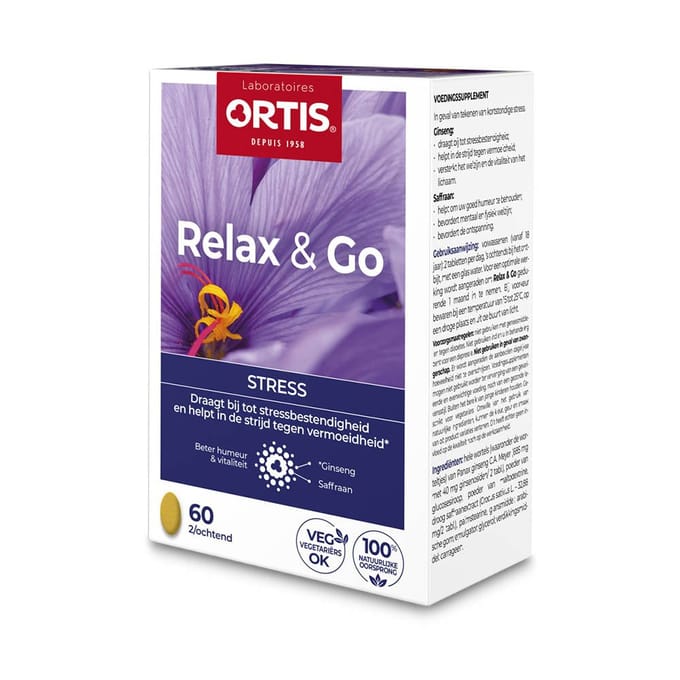 Ortis Relax & Go 4x15 Gecomprimeerde tabletten