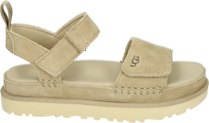 Ganter - 200181 GINA - Platte sandalenDames Sandalen - Kleur: Cognac - Maat: 40