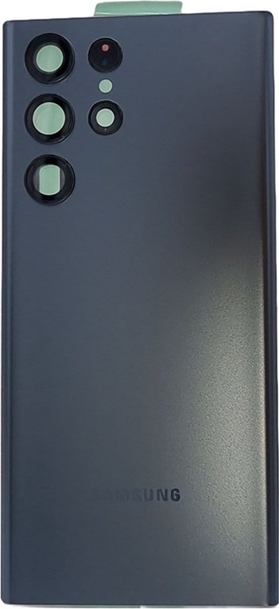 Achterkant Geschikt voor Samsung Galaxy S22 Ultra – Premium – Grijs