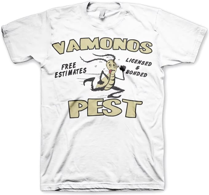 Breaking Bad Vamanos Pest T-shirt White