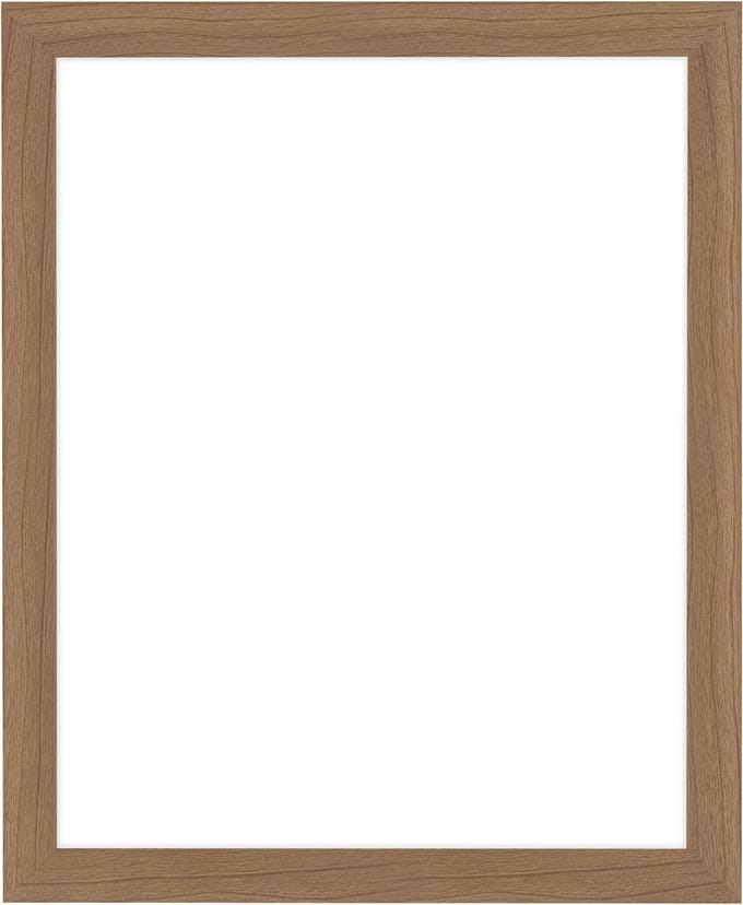 Fotolijst 55x65 cm - MDF - Notenhout Licht - Colonia