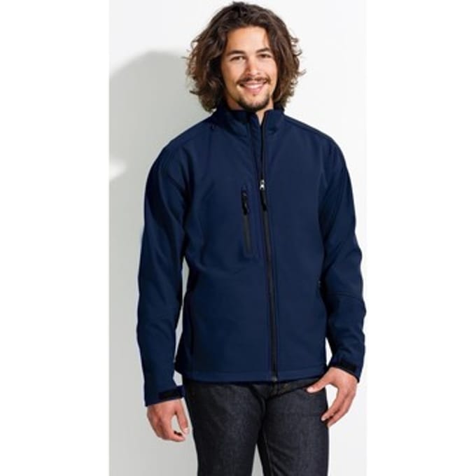 Trainingsjack Sols Relax Softshell herenjas met ritssluiting